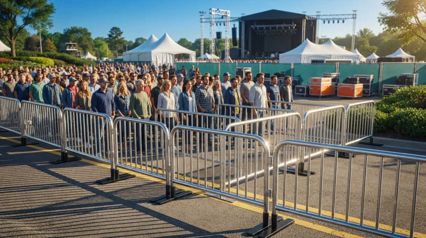 Crowd Control Barrier Rental in Lake Forest, CA