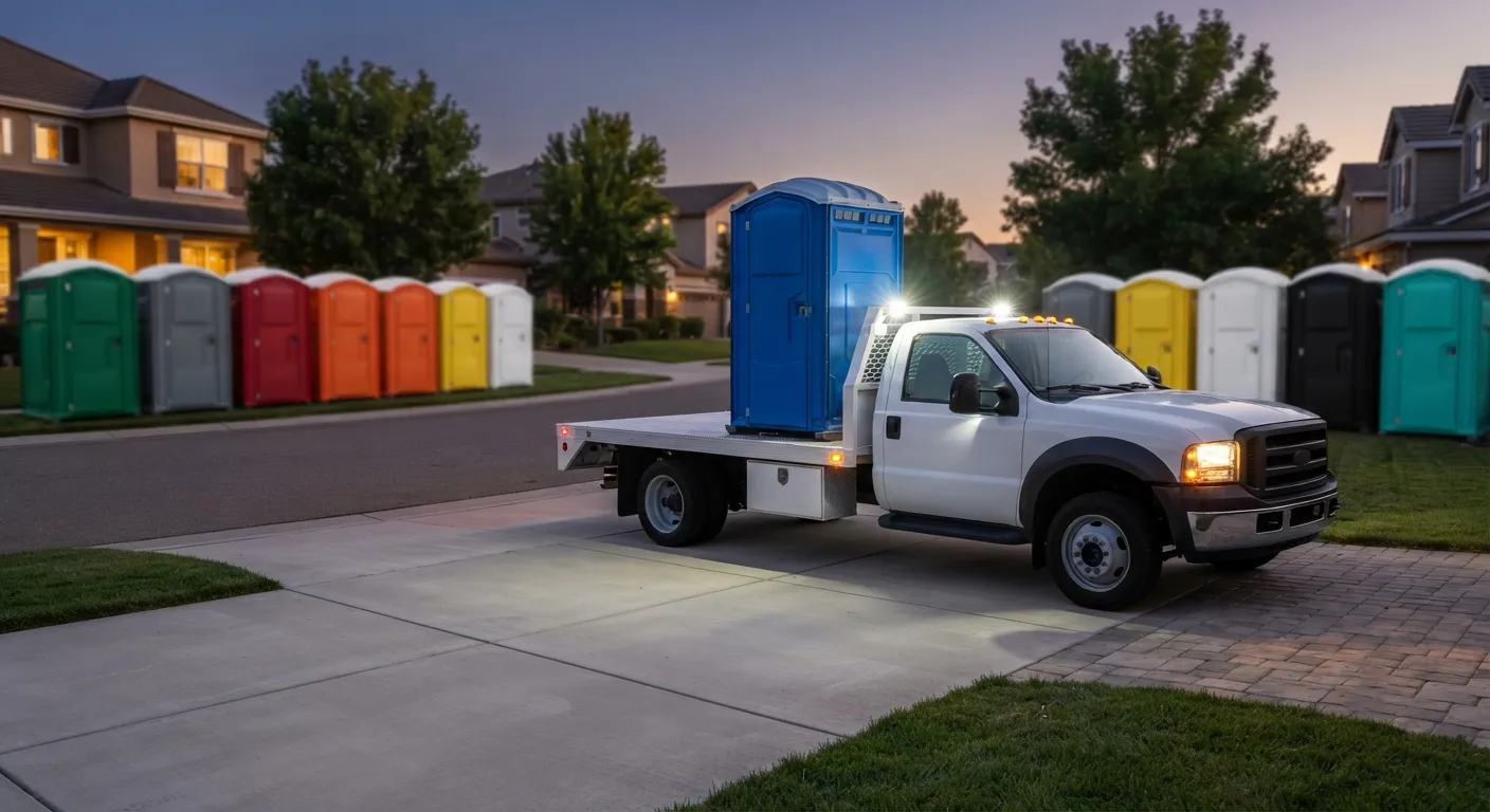 Emergency Porta Potty Rental in Lake Forest, CA