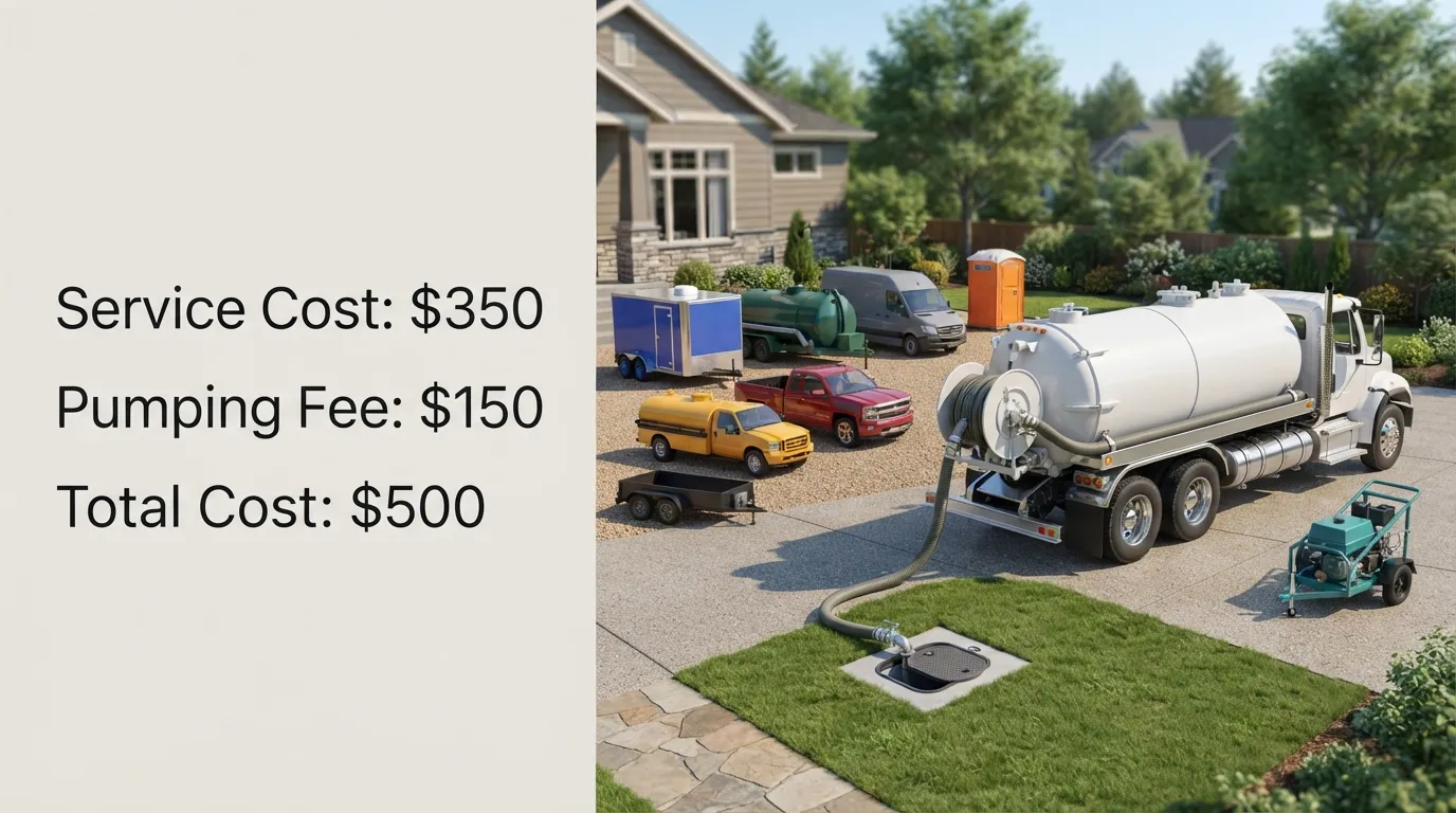 Septic Tank Pumping Cost in Lake Forest, CA