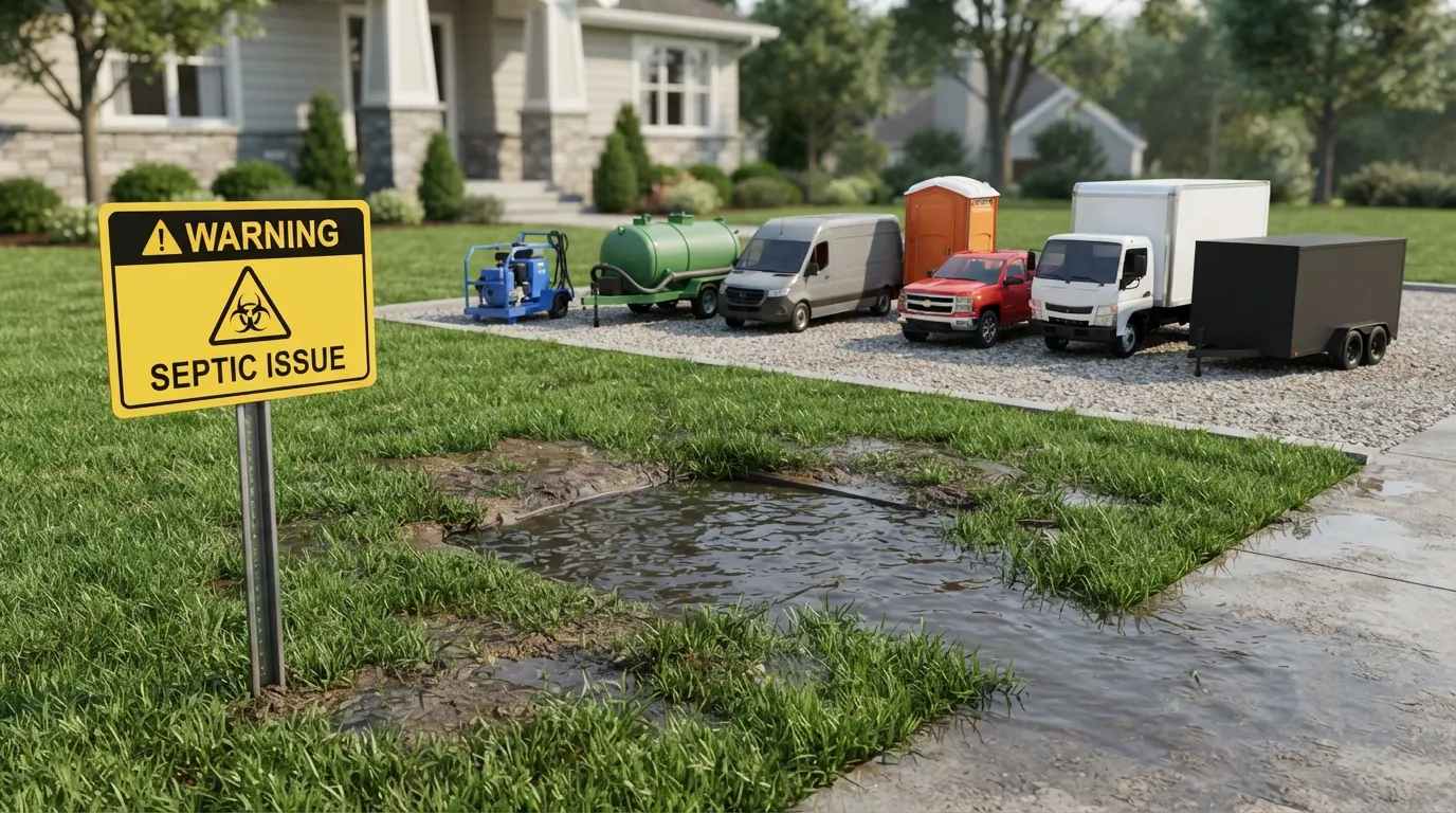 Septic Tank Warning Signs in Lake Forest, CA